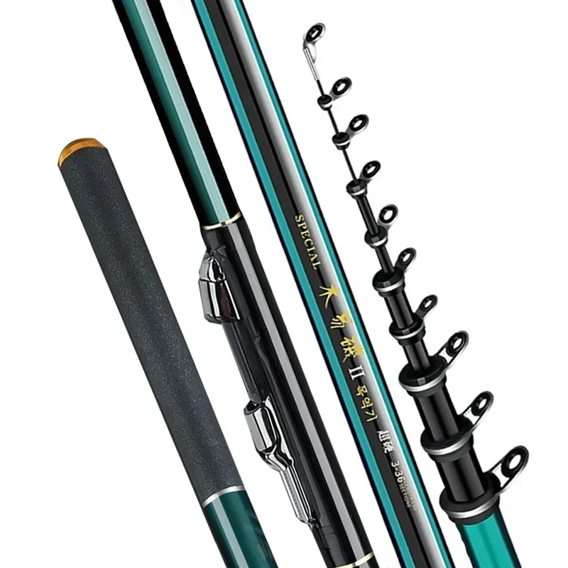 Fishing Rod Surf - Cañas de pescar de 2,7 m-7,2