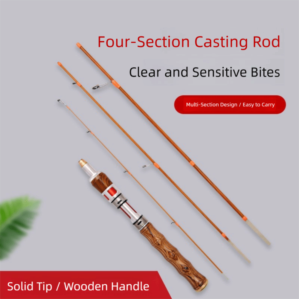 Fishing Rod Spinning - Caña de pescar giratoria de 4