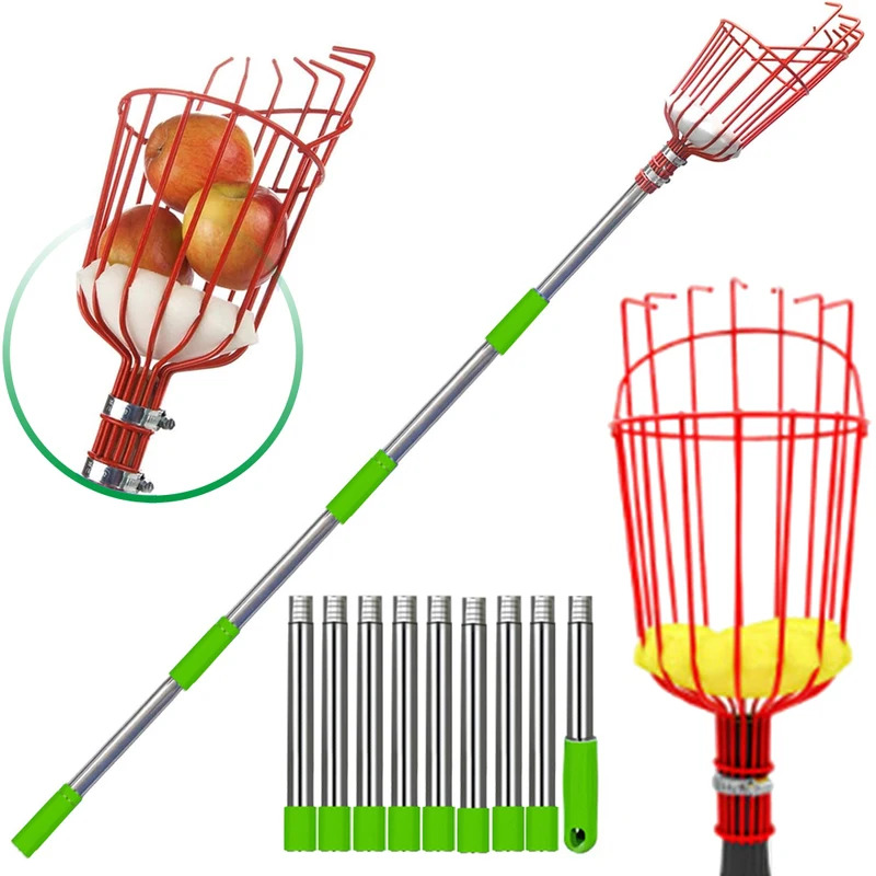 Fishing Rod Telescopic - Recolector de frutas con varilla telescópica