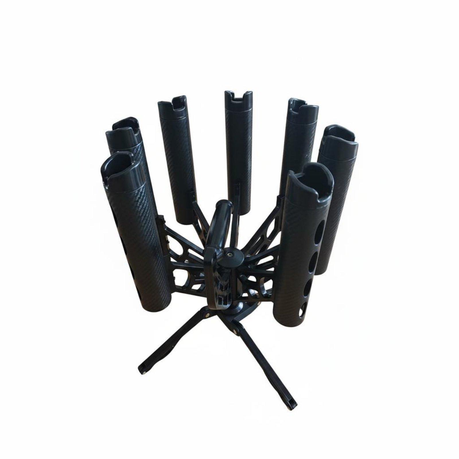Fishing Rod Rack - Soporte Giratorio de 360 Grados para