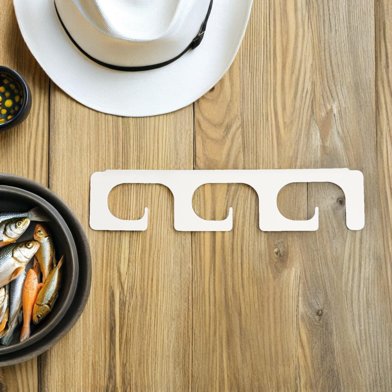 Fishing Rod Rack - 1 Par de Soportes de Pared