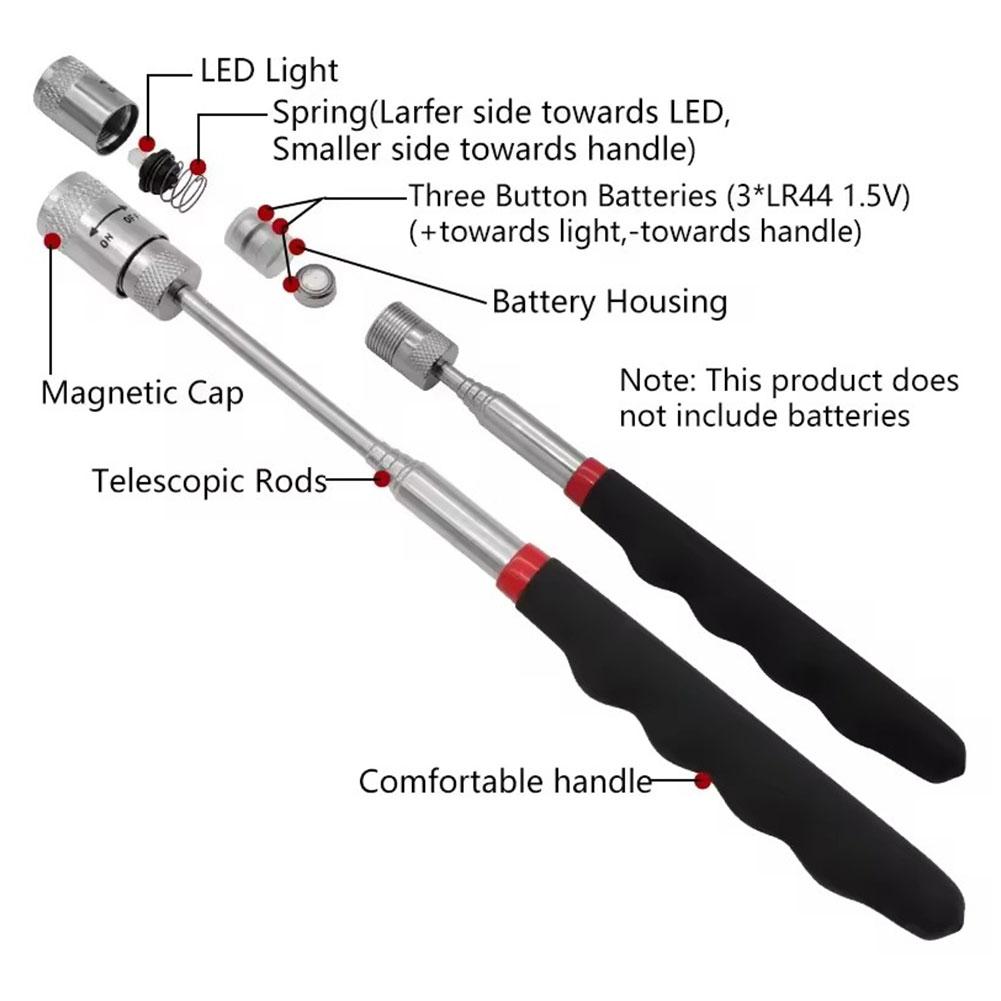 Bolígrafo Magnético Telescópic - Fishing Rod Telescopic reseña y precio