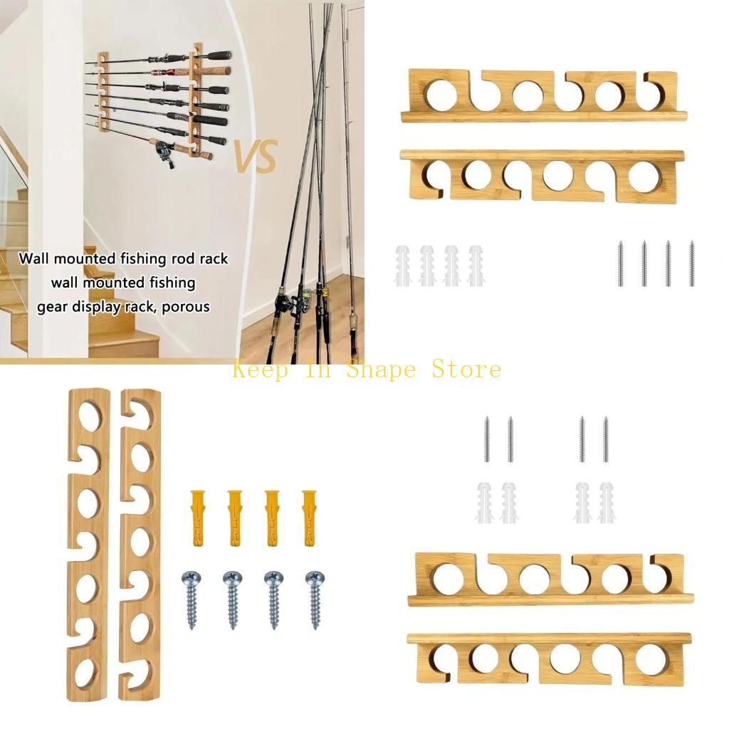 U1JC Colgador para caña pescar - Fishing Rod Rack reseña y precio