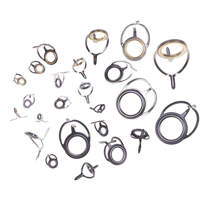 8 Uds aparejos de pesca Kit de - Fishing Rod Guide Replacement reseña y precio