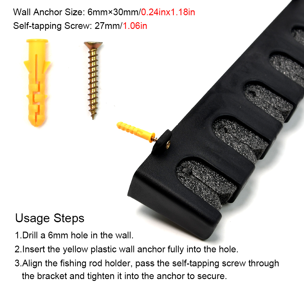 Soportes Horizontales para Cañ - Fishing Rod Rack reseña y precio