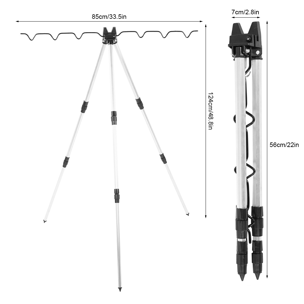 Trípode para caña de pescar, t - Fishing Rod Casting reseña y precio
