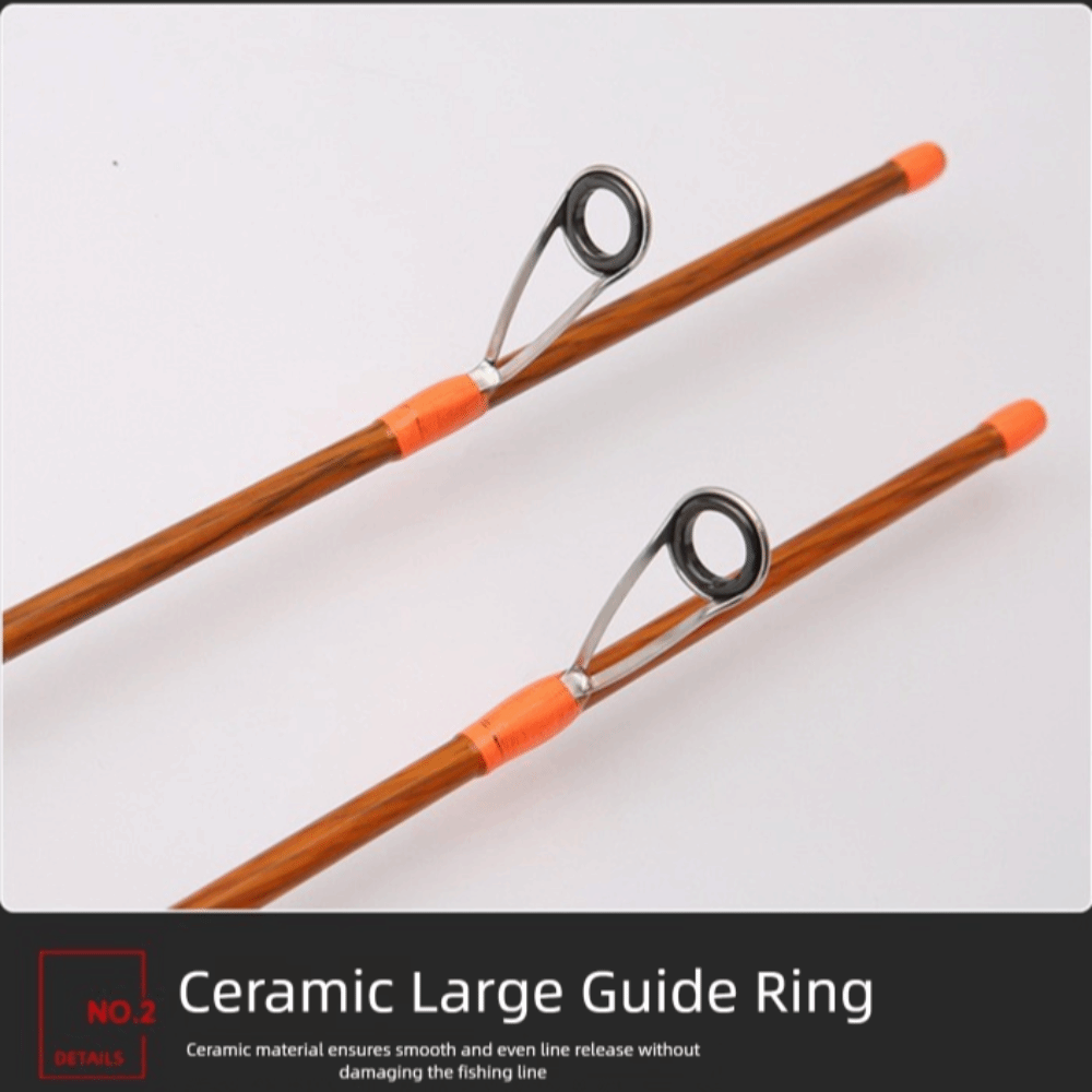 Caña de pescar giratoria de 4  - Fishing Rod Spinning reseña y precio
