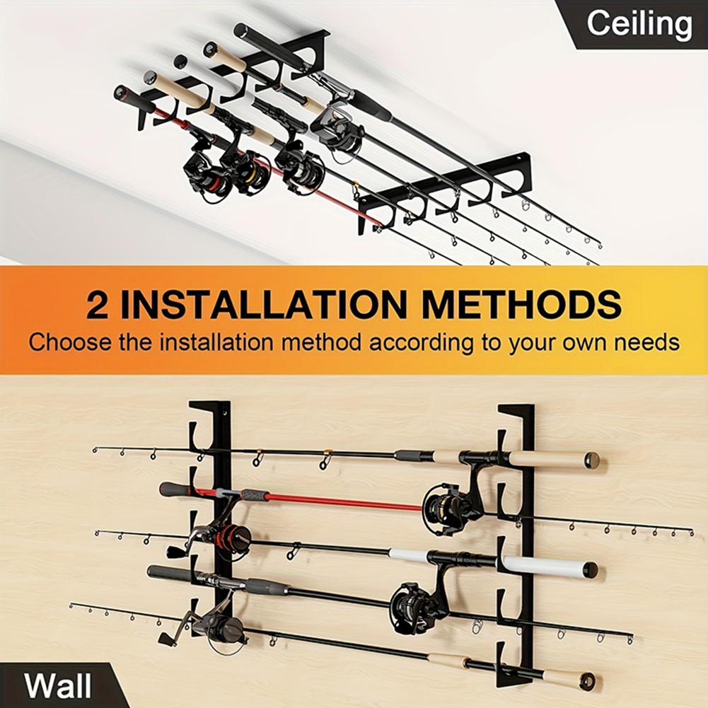 Soporte Metálico para Cañas de - Fishing Rod Rack reseña y precio
