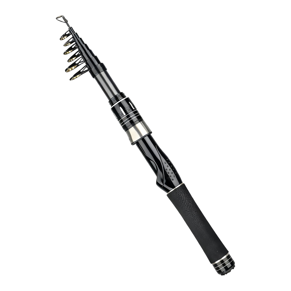 Caña de pescar telescópica ult - Fishing Rod Casting reseña y precio