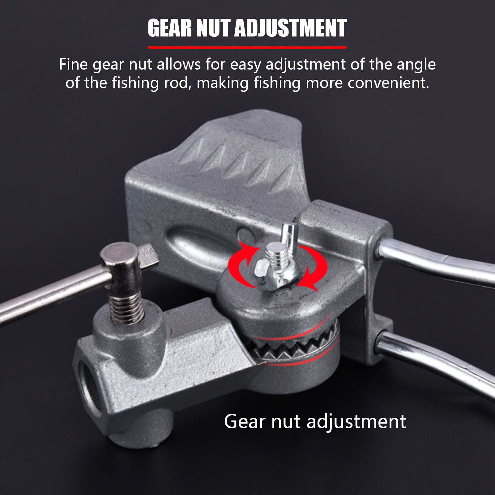 Soporte de caña de pescar ajus - Fishing Rod Rack reseña y precio