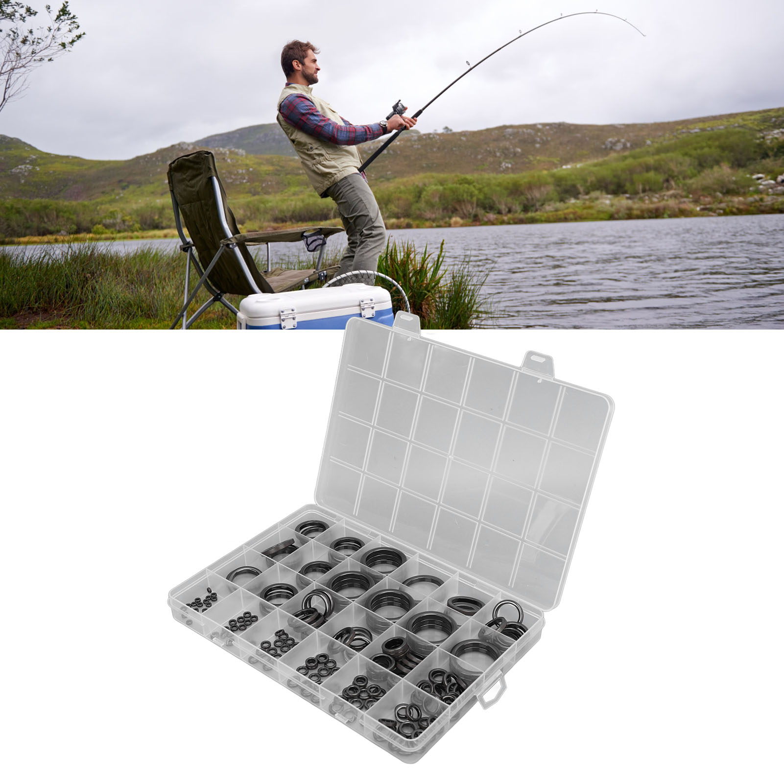 Kit de reparación de guía de c - Fishing Rod Casting reseña y precio