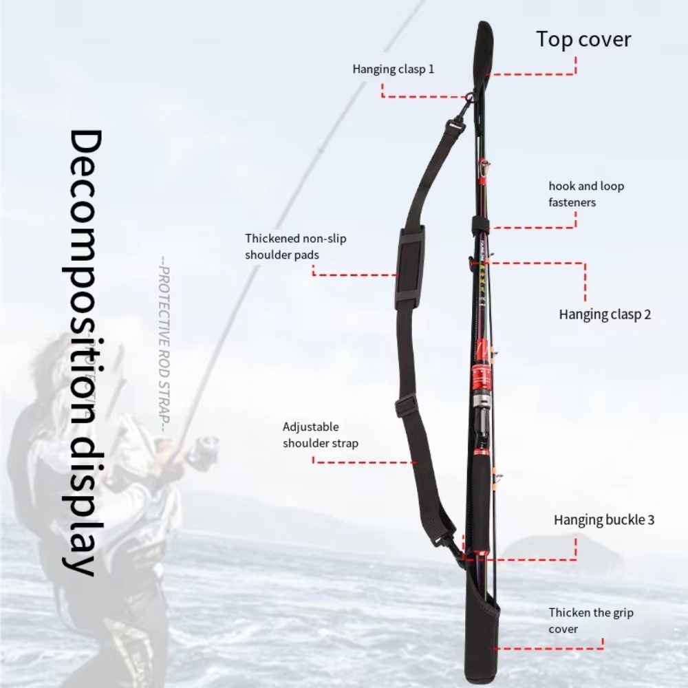 Bolsa de almacenamiento de cañ - Fishing Rod Combo reseña y precio
