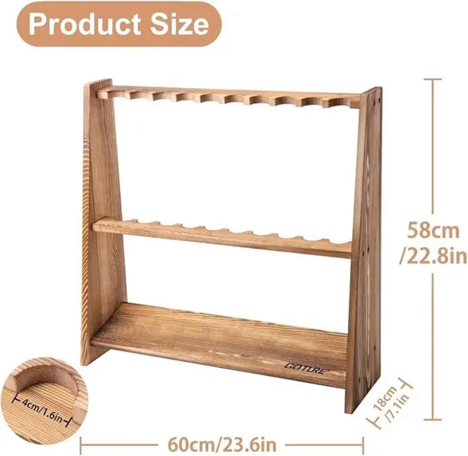 Soporte para Cañas de Pescar G - Fishing Rod Rack reseña y precio