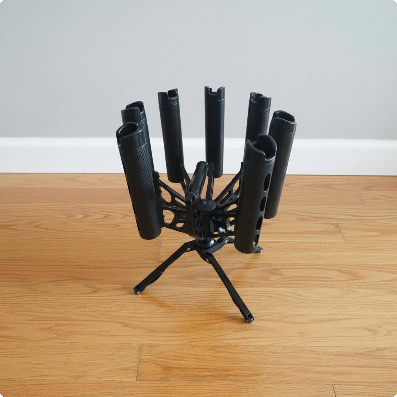 Soporte Giratorio de 360 Grado - Fishing Rod Rack reseña y precio