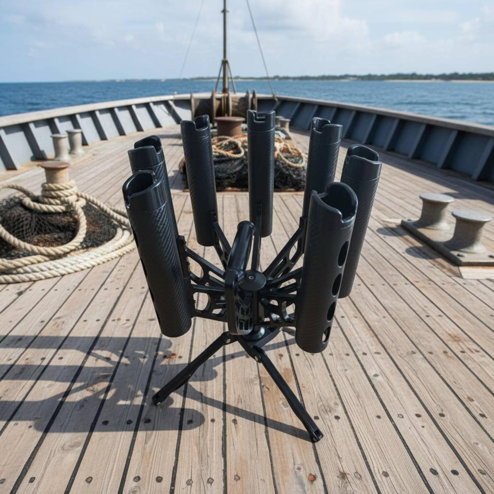 Soporte Giratorio de 360 Grado - Fishing Rod Rack reseña y precio