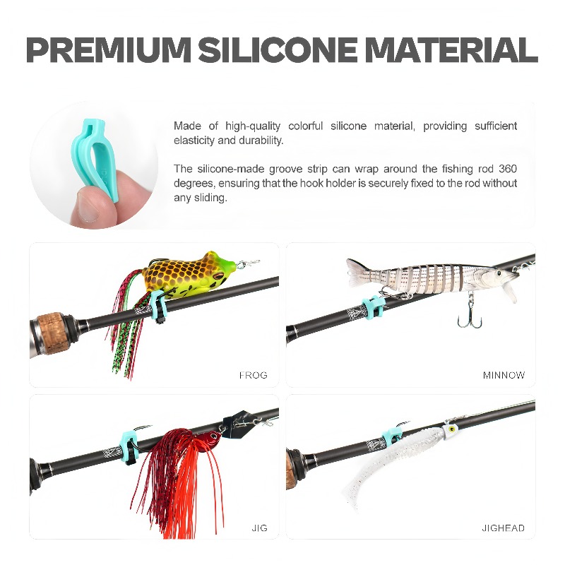 Gancho para colgar señuelos de - Fishing Rod Combo reseña y precio