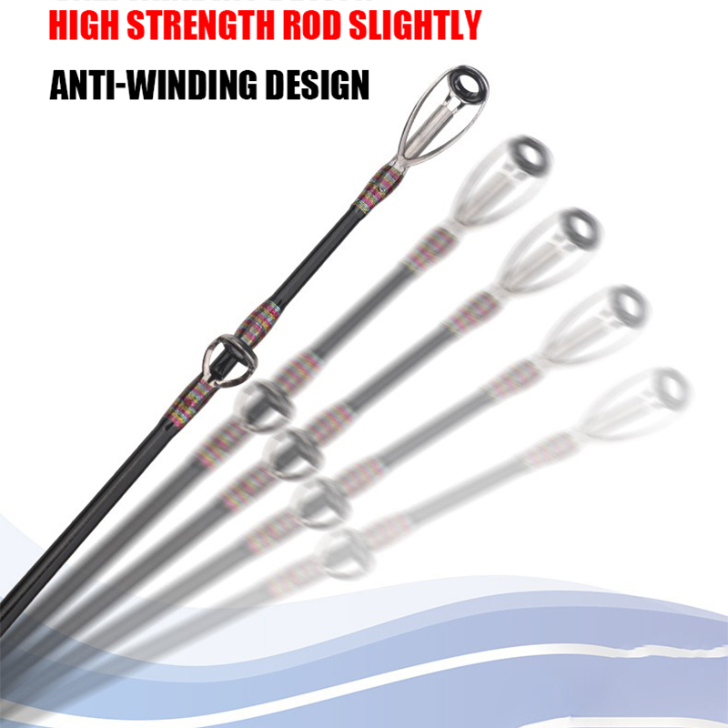 Caña de Pescar de Carbono de 3 - Fishing Rod Surf reseña y precio