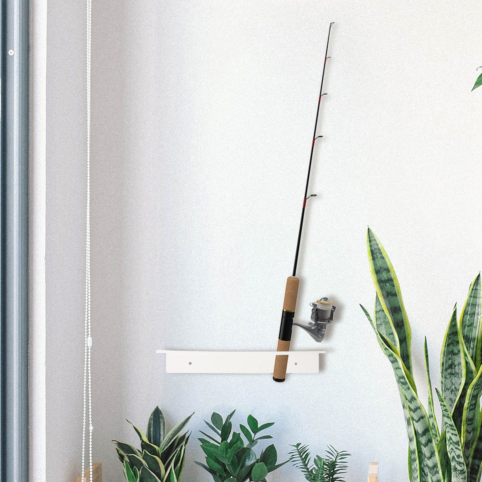1 Par de Soportes de Pared par - Fishing Rod Rack reseña y precio