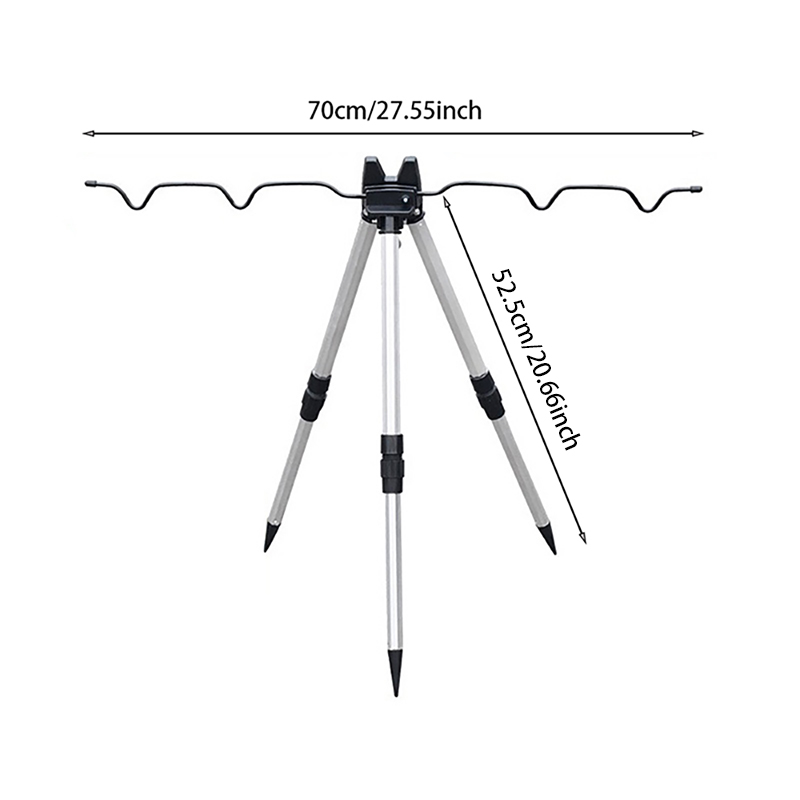 Soporte telescópico de aleació - Fishing Rod Casting reseña y precio