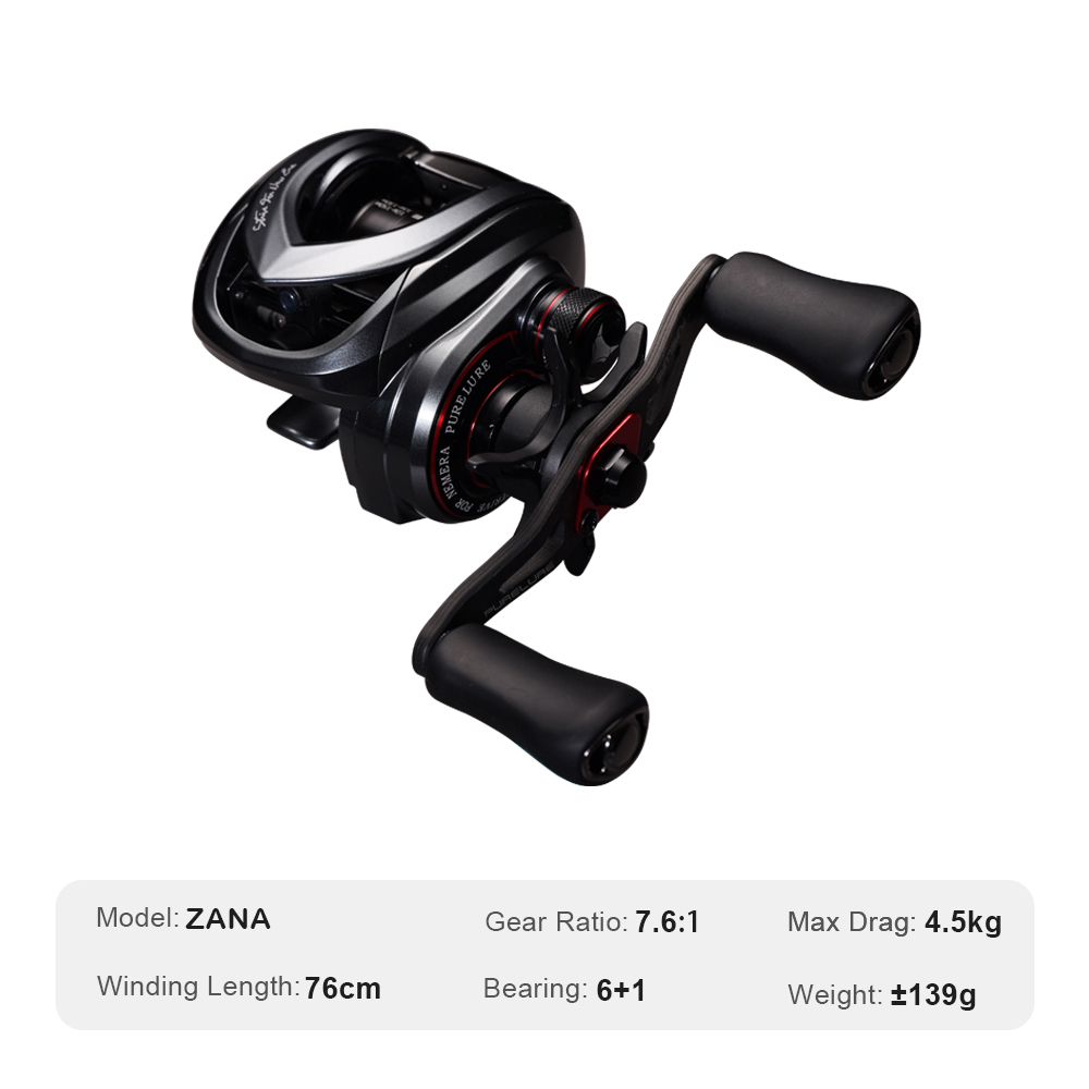 PURELURE ZANA 139g marco de al - Daiwa Reel Fuego reseña y precio