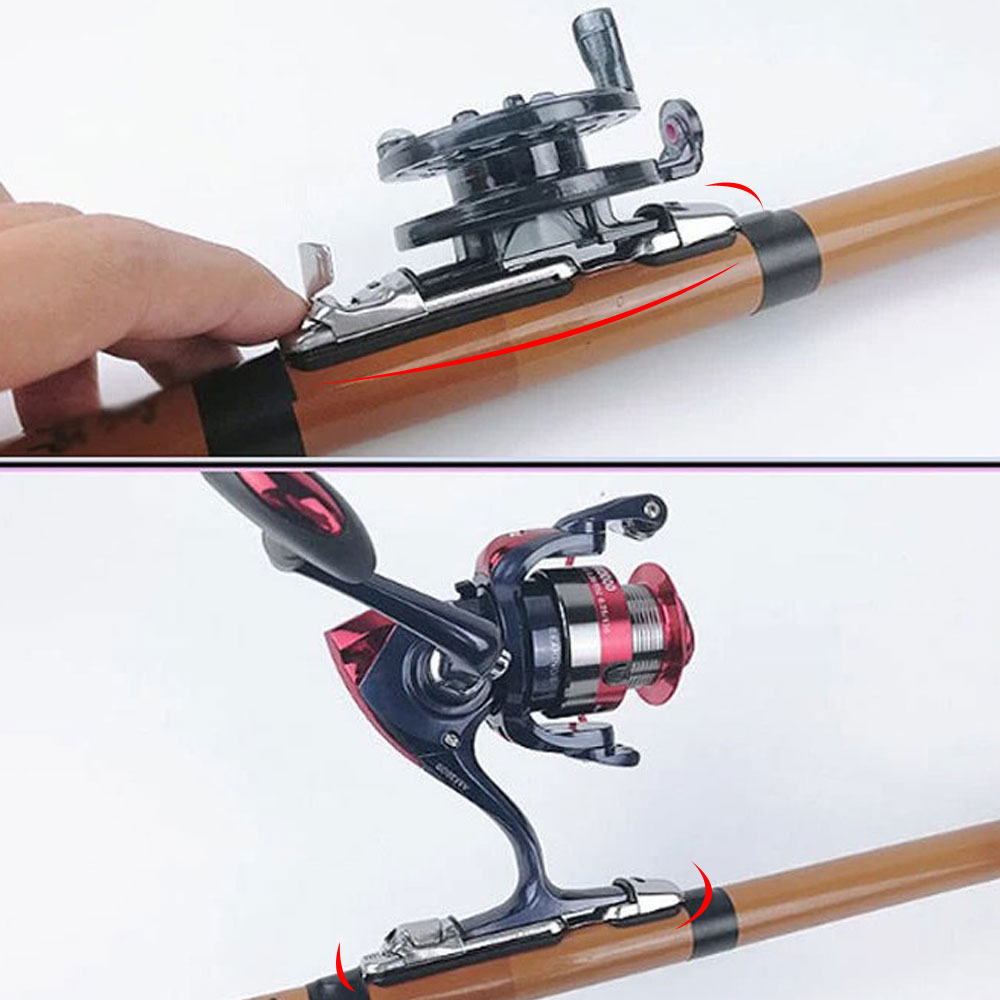 Asiento de acero inoxidable pa - Fishing Rod Combo reseña y precio