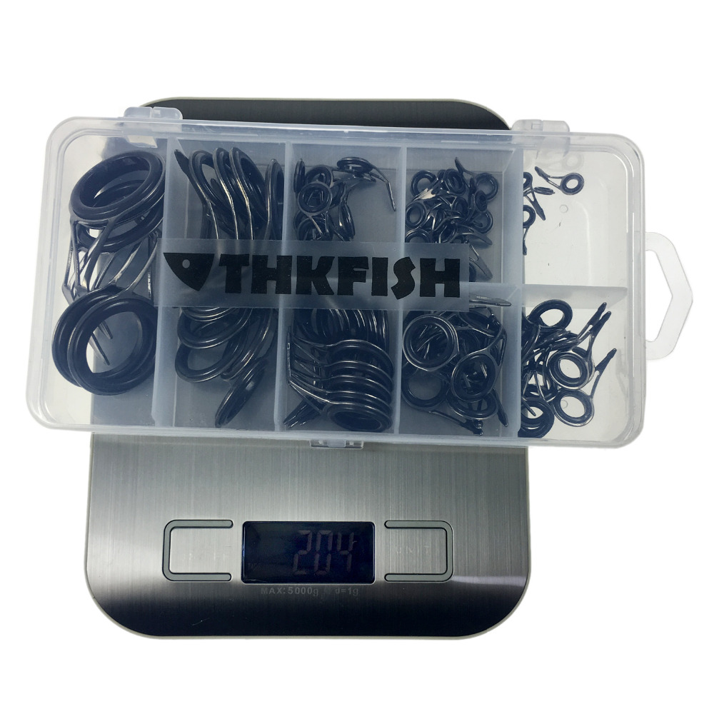 THKFISH Kit de Reparación de G - Fishing Rod Guide Replacement reseña y precio