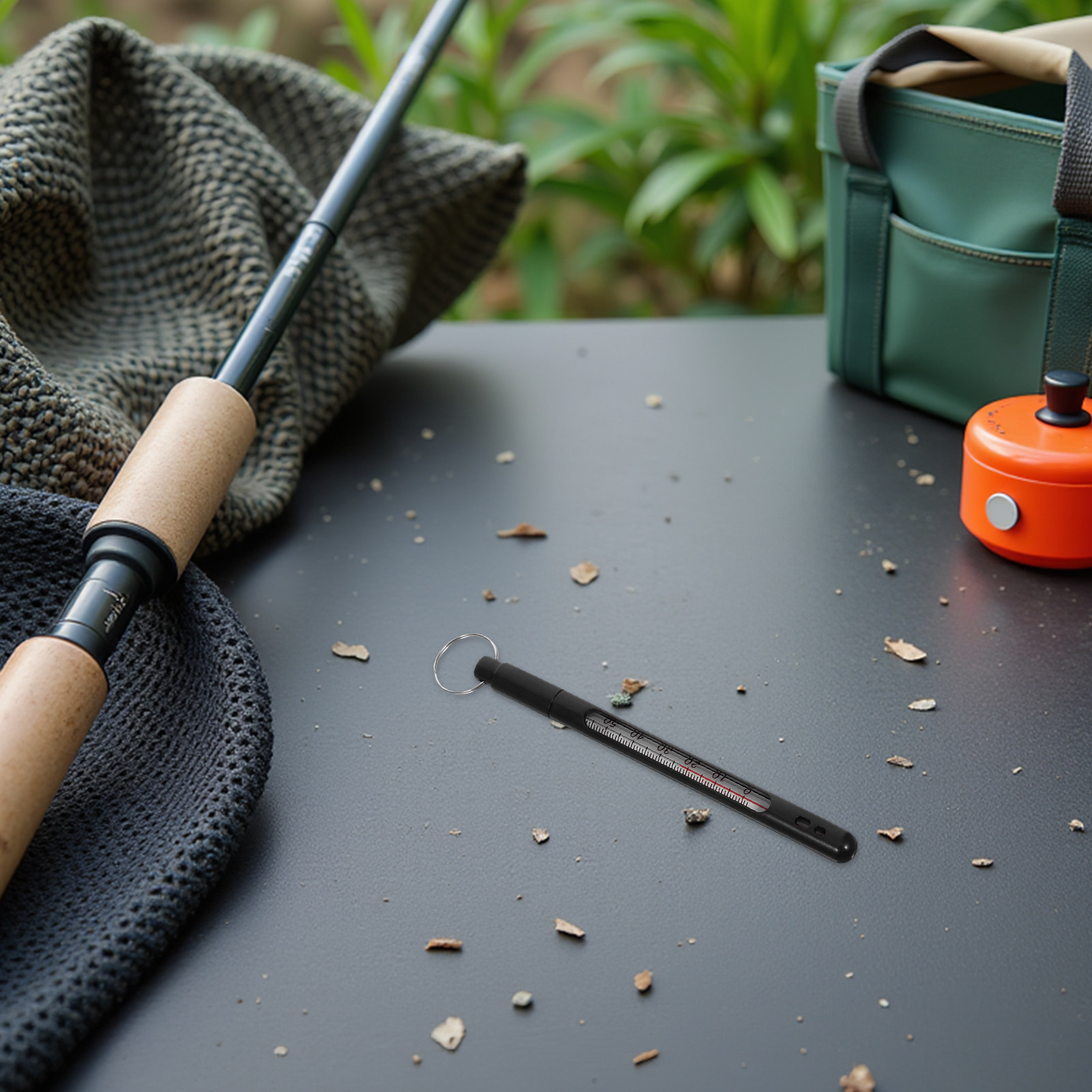 Termómetro de pesca, medidor d - Fishing Rod Fly reseña y precio
