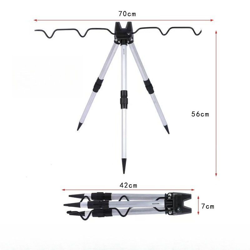 Soporte para Caña de Pescar, 1 - Fishing Rod Telescopic reseña y precio