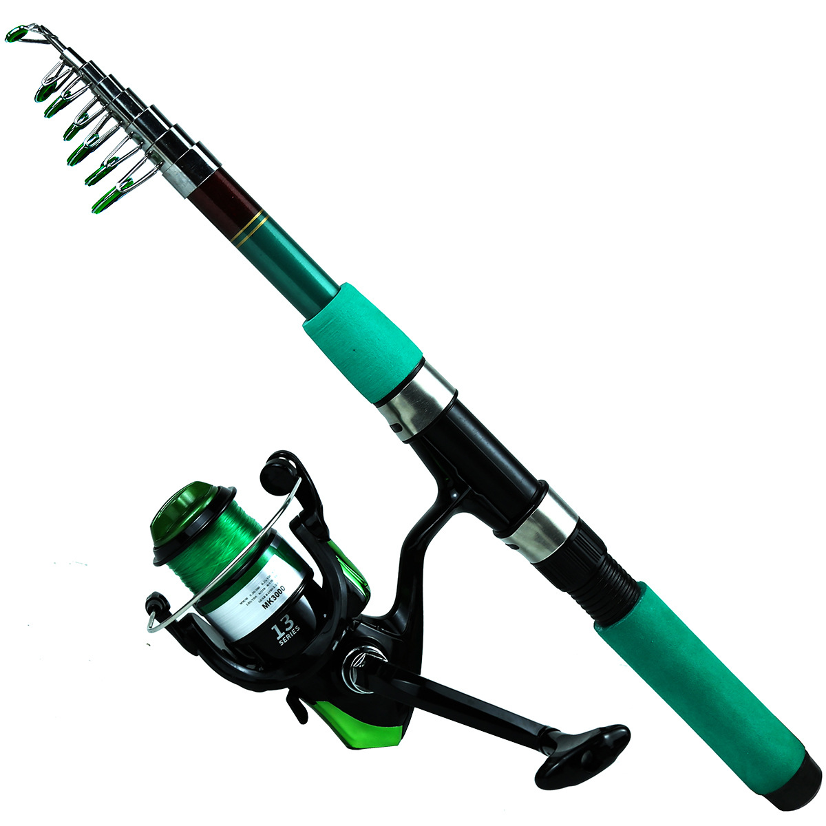 Caña de Pescar Telescópica Por - Fishing Rod Telescopic reseña y precio