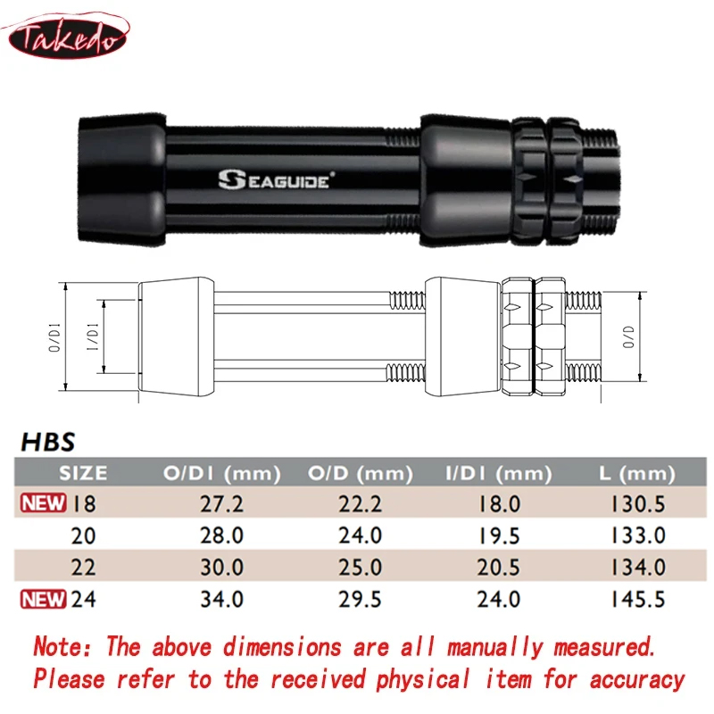 TAKEDO 18 #   20 #   22 #   24 - Fishing Rod Casting reseña y precio