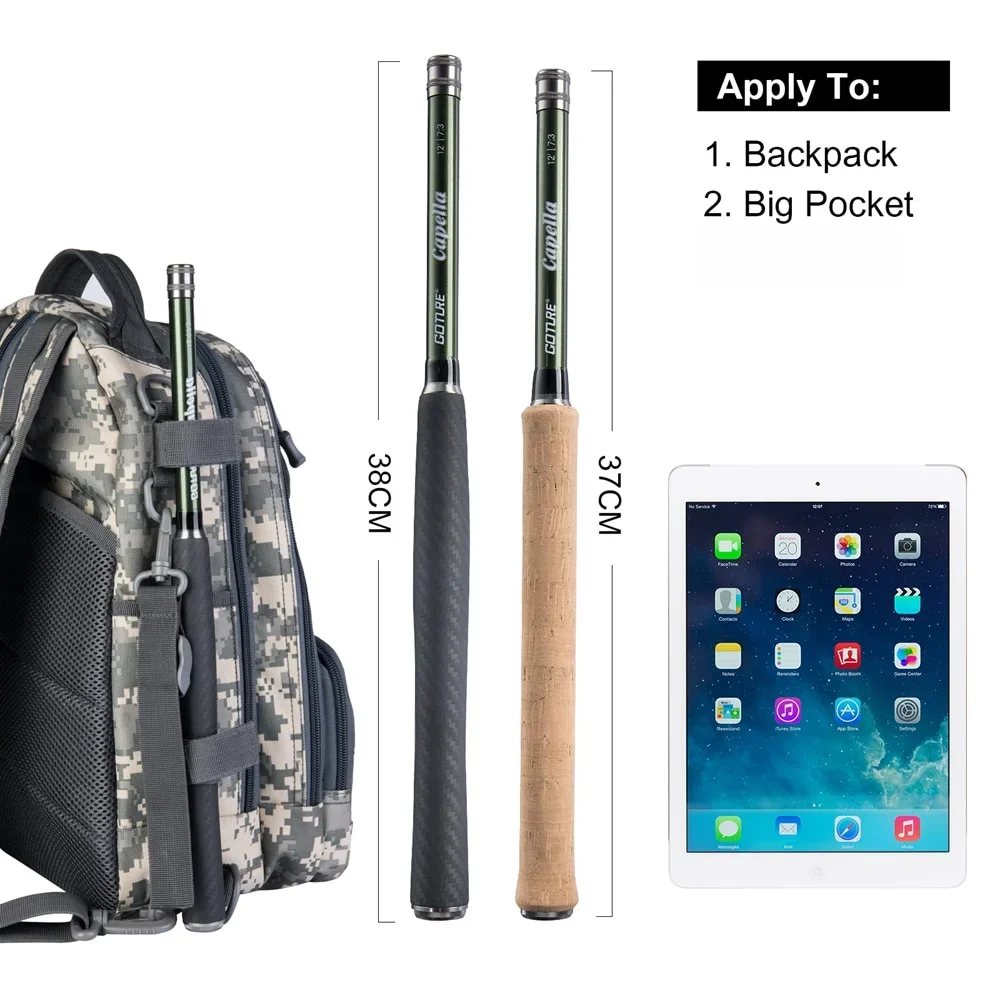 Goture - Combo de Caña de Pesc - Fishing Rod Combo reseña y precio